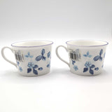 未使用 WEDGWOOD ウェッジウッド カップ＆ソーサー 2客セット ストロベリーブルー 食器 M4132