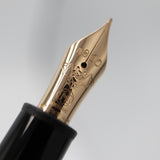 MONTBLANC モンブラン 万年筆 ヨハンシュトラウス ドネーションペン M 14K 585 筆記未確認 H21793
