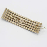 CHANEL シャネル バレッタ ラインストーン ブラック ヘアアクセサリー 箱有 23k340-9