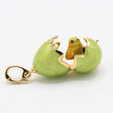 FABERGE ファベルジェ 鳥 ペンダントトップ 18KT 750 980/1000 約16g アクセサリー ケース・証明書 H10391