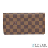 LOUIS VUITTON LV ルイヴィトン N60825 長財布 ダミエ ポルトカルト クレディ H11696