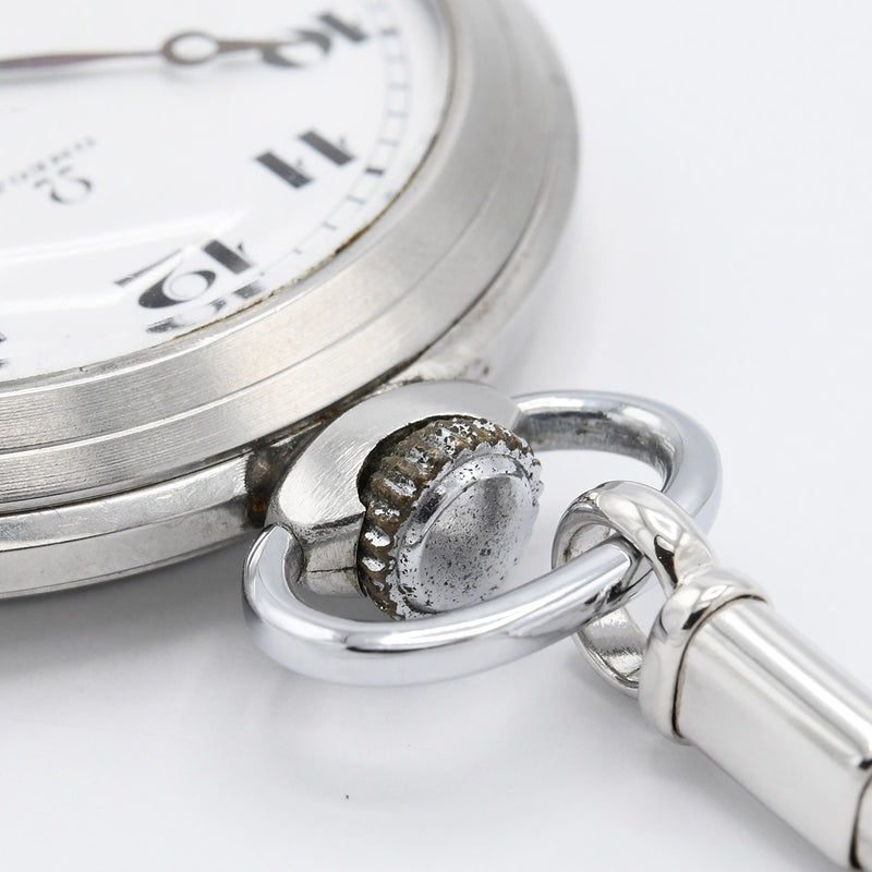 稼働 腕時計 OMEGA オメガ 懐中時計 100.426 スモセコ 手巻き 白色文字盤 ケース付き H20515