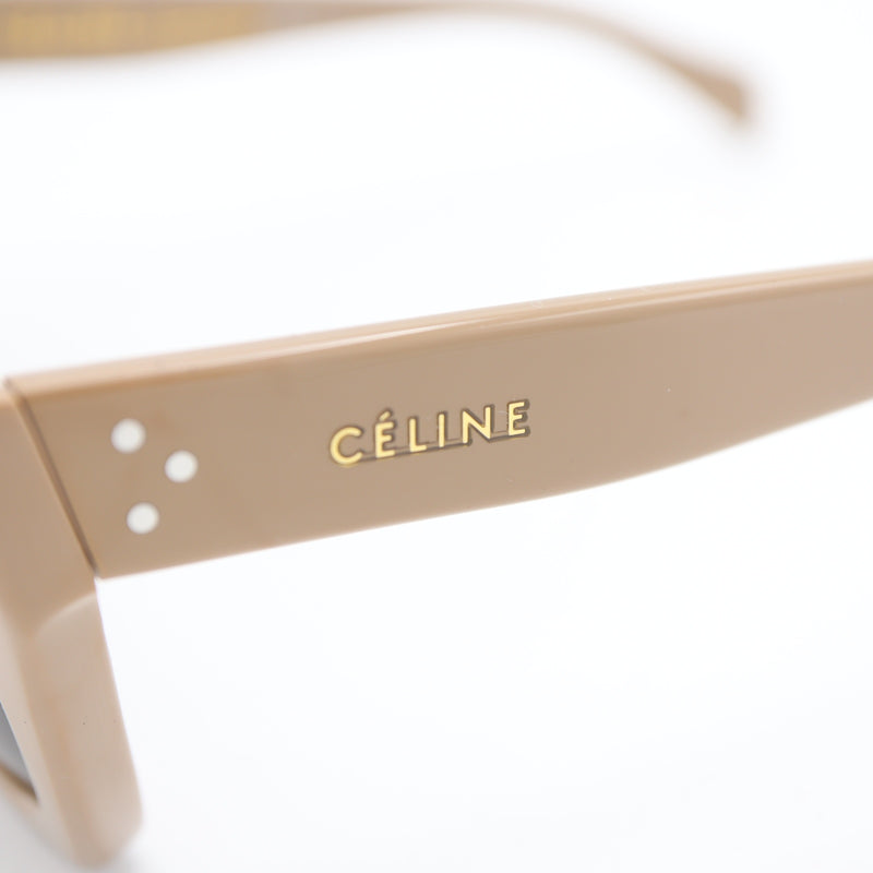 CELINE セリーヌ サングラス 41802/S JIK70 55□19 145 度なし ベージュ系 メガネ 眼鏡 保管袋有 H20605