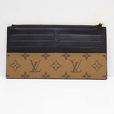 LOUIS VUITTON LV ルイヴィトン M80390 財布 スリムパース モノグラム ブラウン カードケース 24k327-1