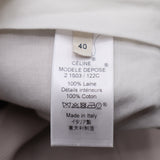 CELINE セリーヌ ズボン パンツ ベージュ 21S03/122C サイズ40 ボトムス 服 レディース 25k943-1