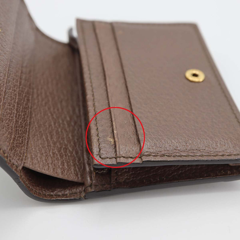 GUCCI グッチ 二つ折り 財布 ディズニーコラボ GGスプリーム ドナルドダック 648121 箱 袋あり 25k675-3
