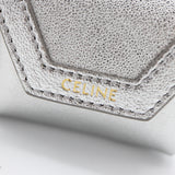 CELINE セリーヌ チャーム イヤホンケース AirPodsケース 小物入れ シルバーカラー 保管袋有 H20458