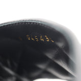 CHANEL シャネル G45430 サンダル マトラッセ ロゴ ココマーク ブラック 37サイズ レディース 保管袋 26k894-11