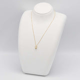 仕上げ済 TASAKI タサキ ネックレス リングモチーフ 750 2.1g ゴールド アクセサリー H15168