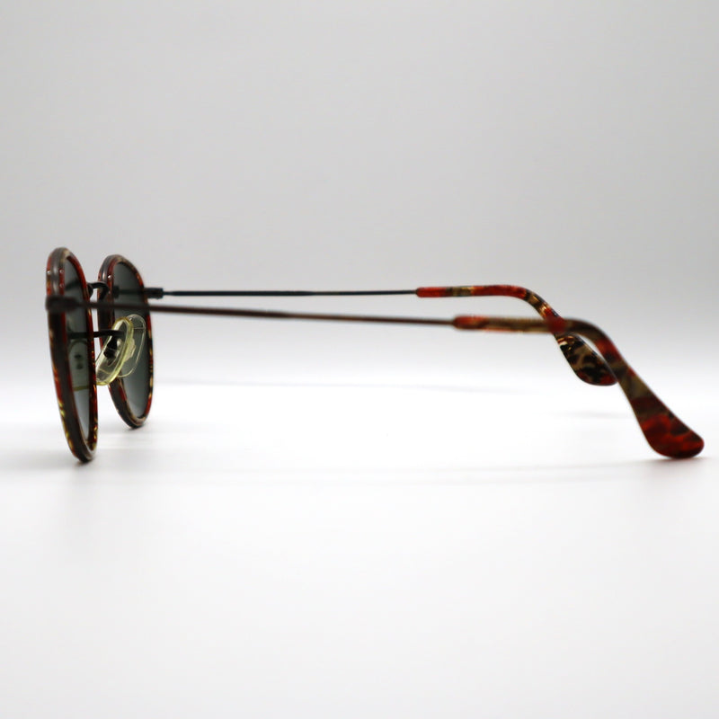 レイバン Ray Ban サングラス w1677 USA ラウンド 度なし ヴィンテージ OLD RAY BAN マーブル模様 M3416
