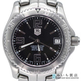 腕時計 稼働 TAG HEUER タグホイヤー WT5210 自動巻き メンズ 黒色文字盤 H5802