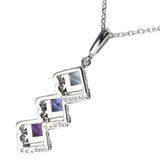 仕上済 MIKIMOTO ミキモト ネックレス トルマリン 0.97ct pt900 WGK14 D0.35 約5.8g ジュエリー 24k156-5