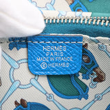 HERMES エルメス A刻印 TS 005 AU 財布 アザップコンパクトシルクイン ウォレット ブルー 箱有 H21801