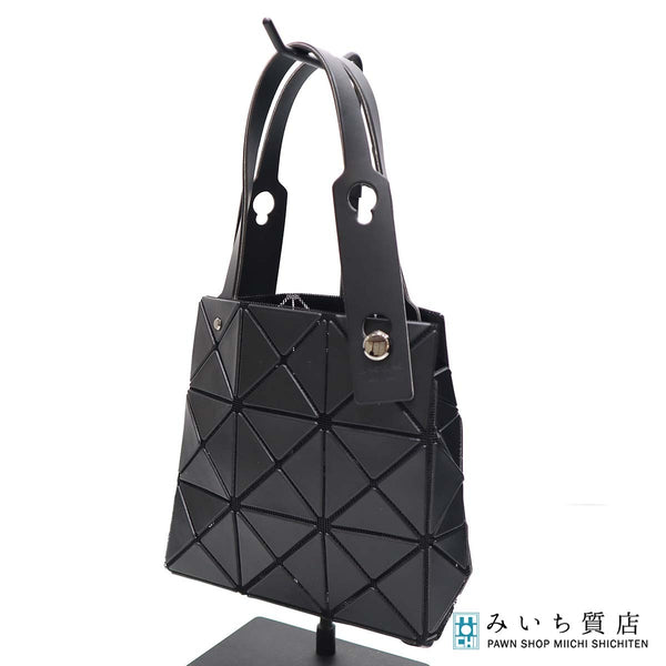 ISSEY MIYAKE イッセイ ミヤケ ハンドバッグ BAOBAO カラット BB33AG610 ブラック mo276