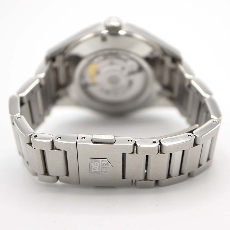 稼働 腕時計 TAG HEUER タグホイヤー カレラ キャリバー5 WAR211A 自動巻き 黒色文字盤 箱・保・コマあり yo1292