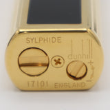 dunhill ダンヒル ガスライター SYLPHIDE シルフィード ハンマー式 喫煙具 着火未確認 M787