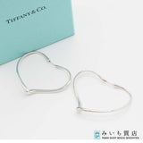 TIFFANY＆Co. ティファニー ピアス オープンハート Ag925 シルバー 約9.5g アクセサリー レディース 箱袋 M3914