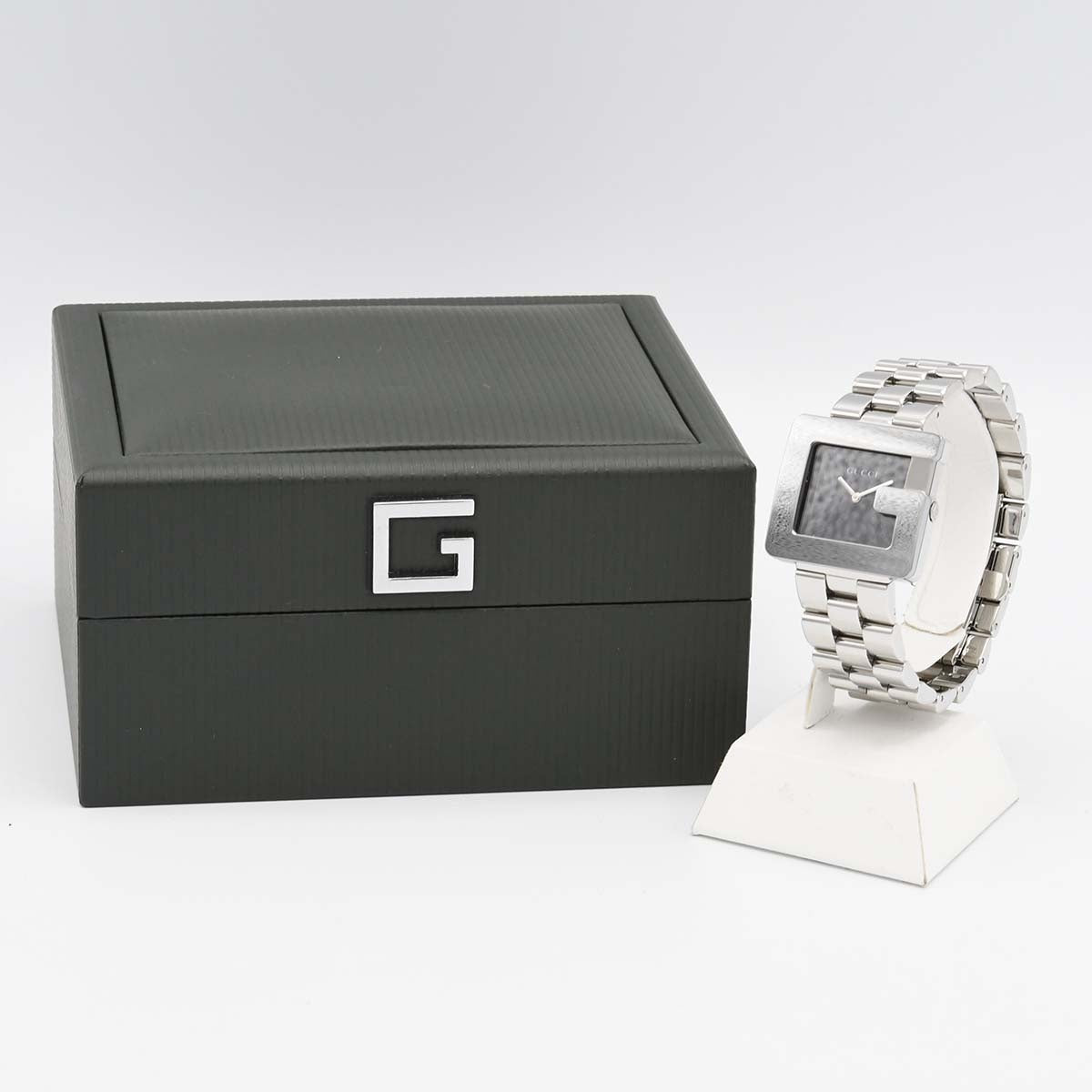 稼働 腕時計 GUCCI グッチ Gウォッチ 3600M スクエア ステンレス