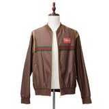 GUCCI グッチ ボンバージャケット シェリーライン GG柄 サイズL メンズ ブルゾン アウター 24s1033-10