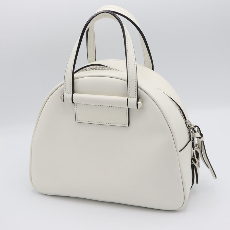 JIMMY CHOO ジミーチュウ 2way ショルダーバッグ ハンドバッグ 鞄 ホワイト レディース H19771