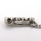 ダイヤモンド ネックレス pt950 D0.05 1g ジュエリー アクセサリー 24k918-4