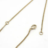 CHANEL シャネル ココマーク チェーンモチーフ ネックレス ゴールド×ピンク B18K 12.2g ゴールドチェーン 箱付き H19509