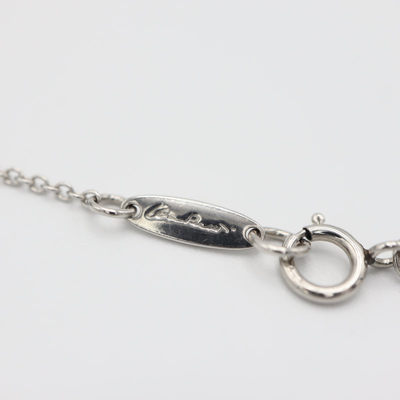 TIFFANY＆Co. ティファニー ネックレス ティアドロップ PT950 約3.3g アクセサリー レディース 箱有 M3723