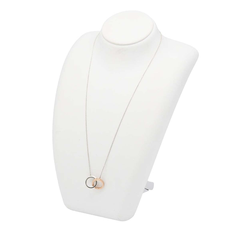 TIFFANY&Co. ティファニー ネックレス インターロッキングサークル シルバー925 メタル 約5.2g H2046