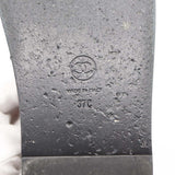 CHANEL シャネル ココマーク マトラッセ サテン×レザー サンダル G32676 黒 サイズ37C 24cm H18921