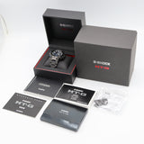 稼働 腕時計 CASIO カシオ 5544 MTG-B1000 SS 電波ソーラー クロノグラフ 黒色文字盤 箱有 k1211