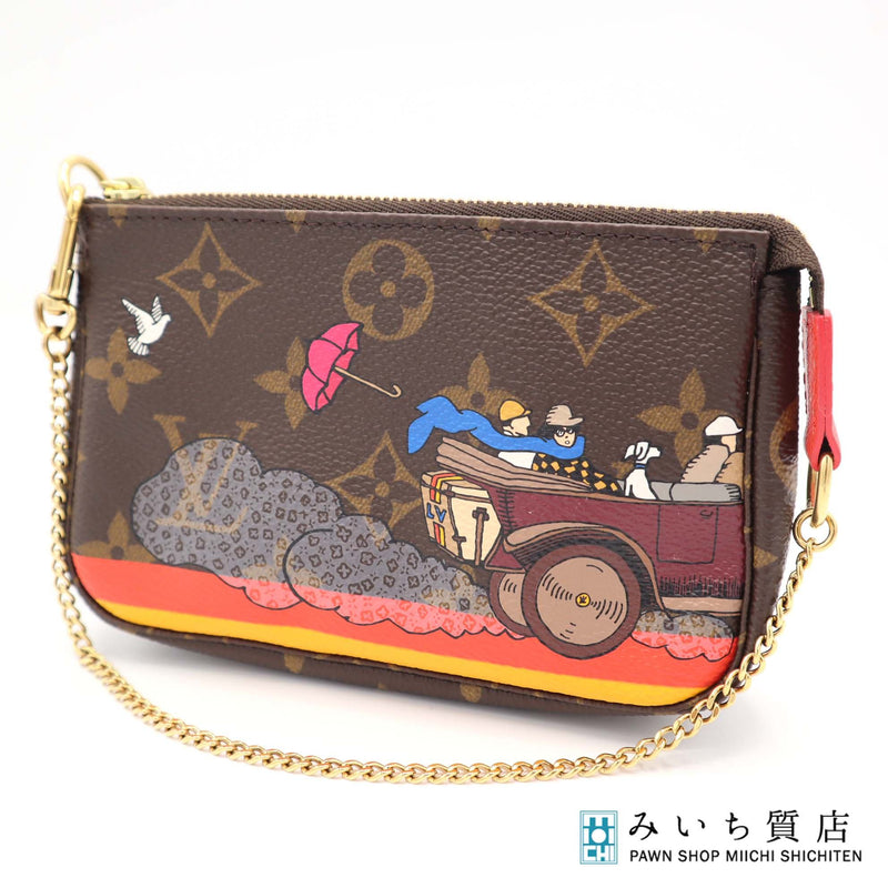 LOUIS VUITTON ルイヴィトン M41655 ミニポシェットアクセソワール 2015年 モノグラム ポーチ H4963