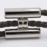 HERMES エルメス ブレスレット トゥルニス グレー シルバーカラー アクセサリー 袋有 M4012