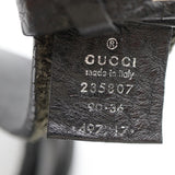 GUCCI グッチ ベルト 235807 90・36 スコーピオン サソリ ブラック 黒 服飾小物 26k303-28