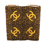 CHANEL シャネル 大判 スカーフ ココマーク CCロゴ シルク100％ フラワー 服飾小物 H7189