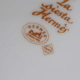 未使用品 HERMES エルメス マグカップ La Siesta シエスタ イエロー ハチドリ 花 食器 箱有 J469