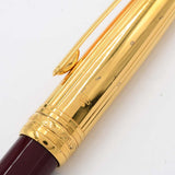 希少 MONTBLANC モンブラン 万年筆 マイスターシュテュック ソリテール ドゥエ バーメイル 925 ペン先18K 750 筆記未確認 H21213