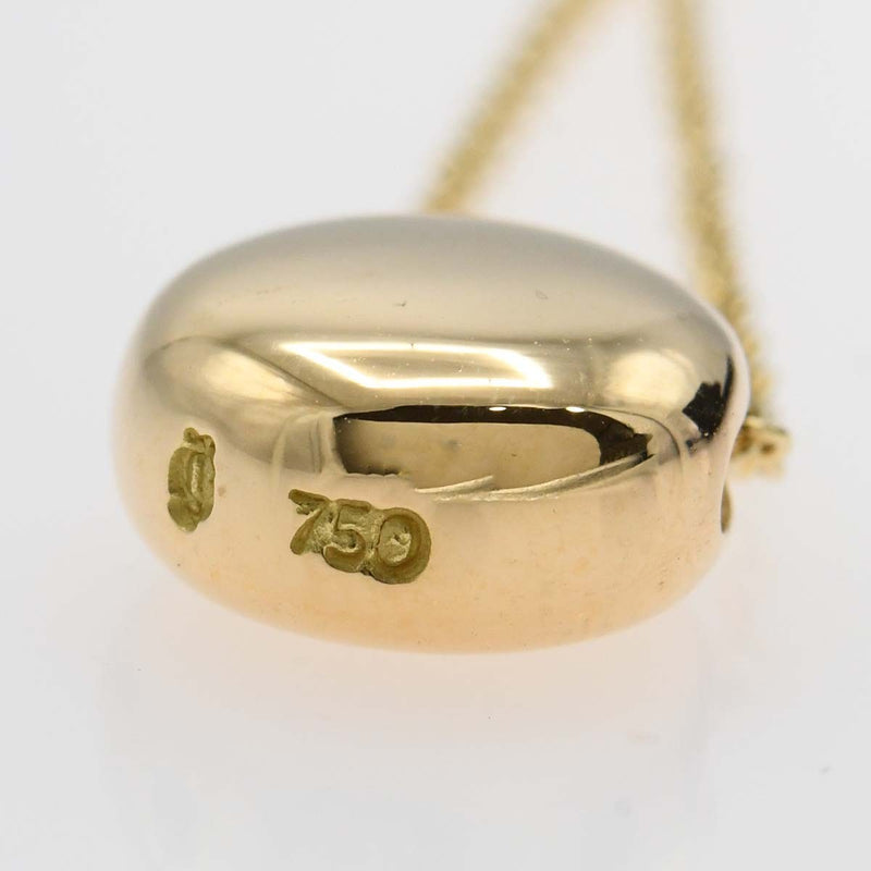仕上済 GEORG JENSEN ジョージジェンセン ネックレス 750 5.3g ジュエリー 箱有 H15160