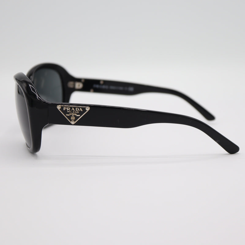 PRADA プラダ サングラス SPR10M 59□16 1AB-1A1 130 眼鏡 メガネ 度なし ブラック ケース有 H19888