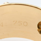 仕上済 CHANEL シャネル リング スリーシンボルズリング 11号 750 D 11.1g ジュエリー M1939