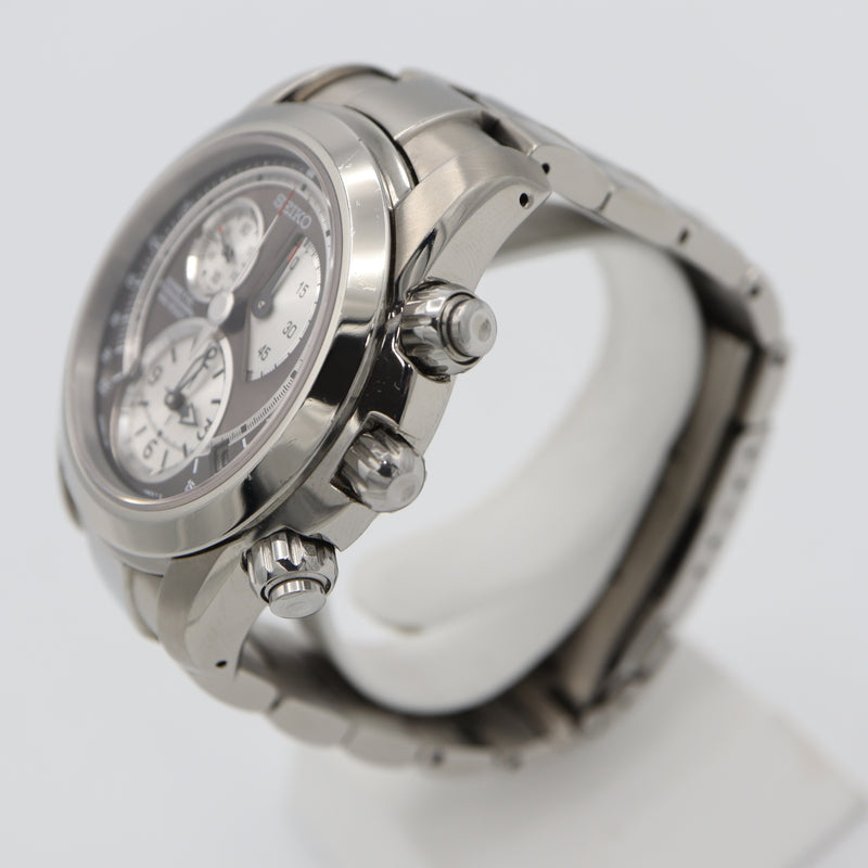 稼働 腕時計 SEIKO セイコー キネティック 7L22-0AC0 クロノグラフ