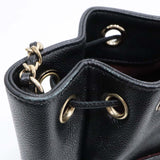CHANEL シャネル バケットバッグ チェーンショルダー ミニ ブラック AS2353 ソフトキャビアスキン ショルダーバッグ H17977