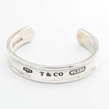 TIFFANY＆Co. ティファニー ナローバングル 1837 925 シルバー 約42.4g アクセサリー レディース H19019