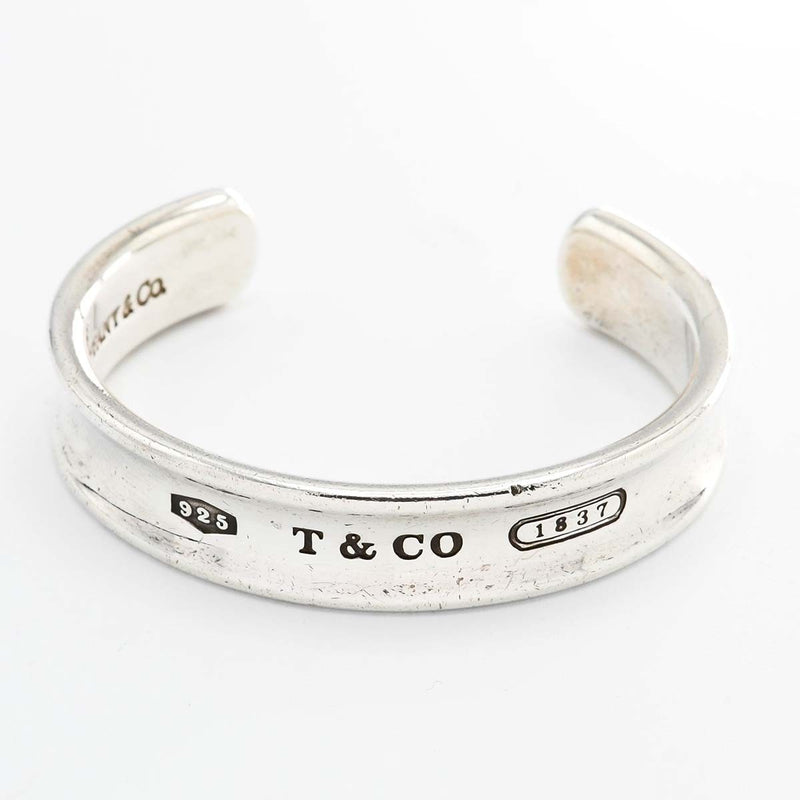 TIFFANY＆Co. ティファニー ナローバングル 1837 925 シルバー 約42.4g アクセサリー レディース H19019