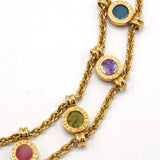 BVLGARI ブルガリ ブルガリブルガリ フレキシブルチョーカーネックレス 750 81.9g ◆H6001