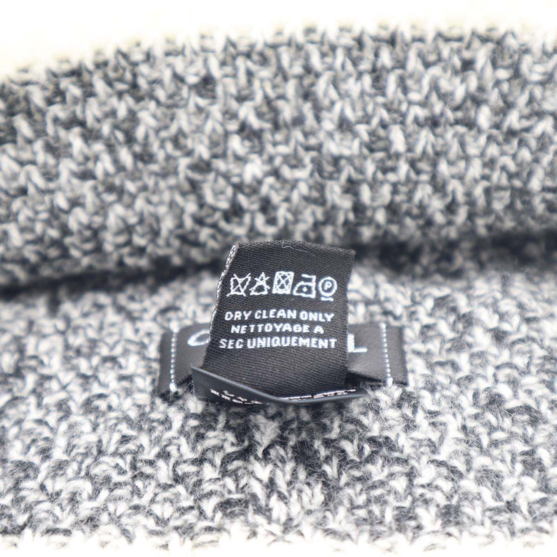 CHANEL シャネル ニット帽 カシミヤ100％ ココマーク ニットキャップ グレー系 帽子 H20902