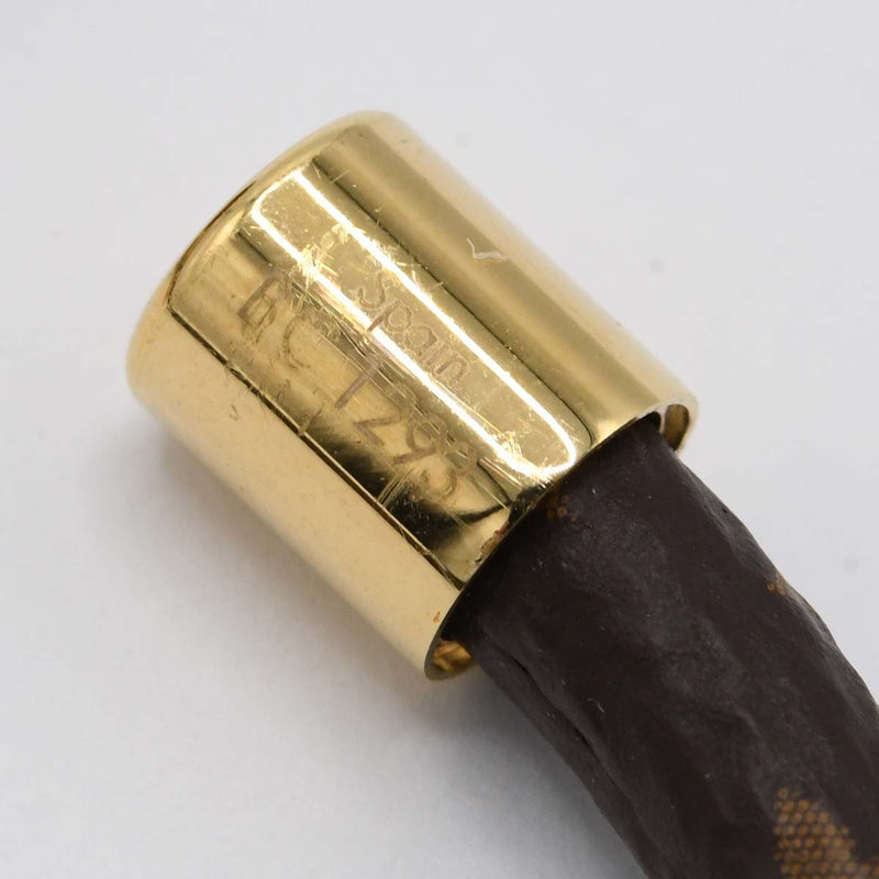 LOUIS VUITTON LV ルイヴィトン ブレスレット M1035F 17cm LVプッシュ モノグラム  アクセサリー 箱有 M4136