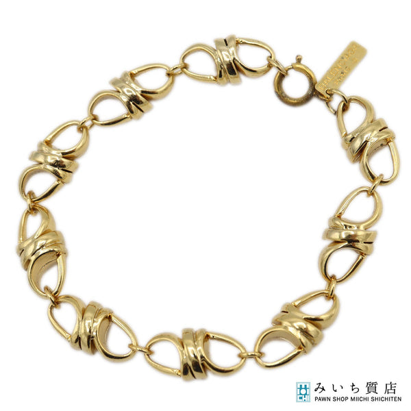 BALENCIAGA バレンシアガ チェーンブレスレット ブレス アクセサリー レディース GP ゴールドカラー eco1741