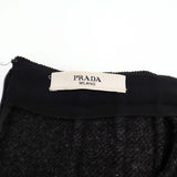 PRADA プラダ スカート ウール サイズ40 グレー レディース H20175