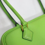 HERMES エルメス ミニプリュム プリュム20 ハンドバッグ ◯W刻印 1993年製 グリーン H20488