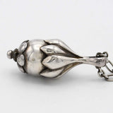 GEORG JENSEN ジョージジェンセン ネックレス ヘリテージ 1991 約13.3g 925 アクセサリー yo685